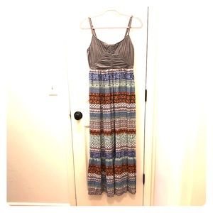 Anthropologie Maxi Dress Size Large